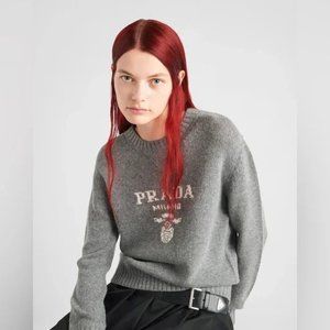 CASHMERE & WOOL PRADA SWEATER